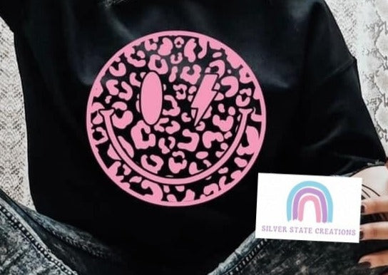 Smile Lightening Bolt Face