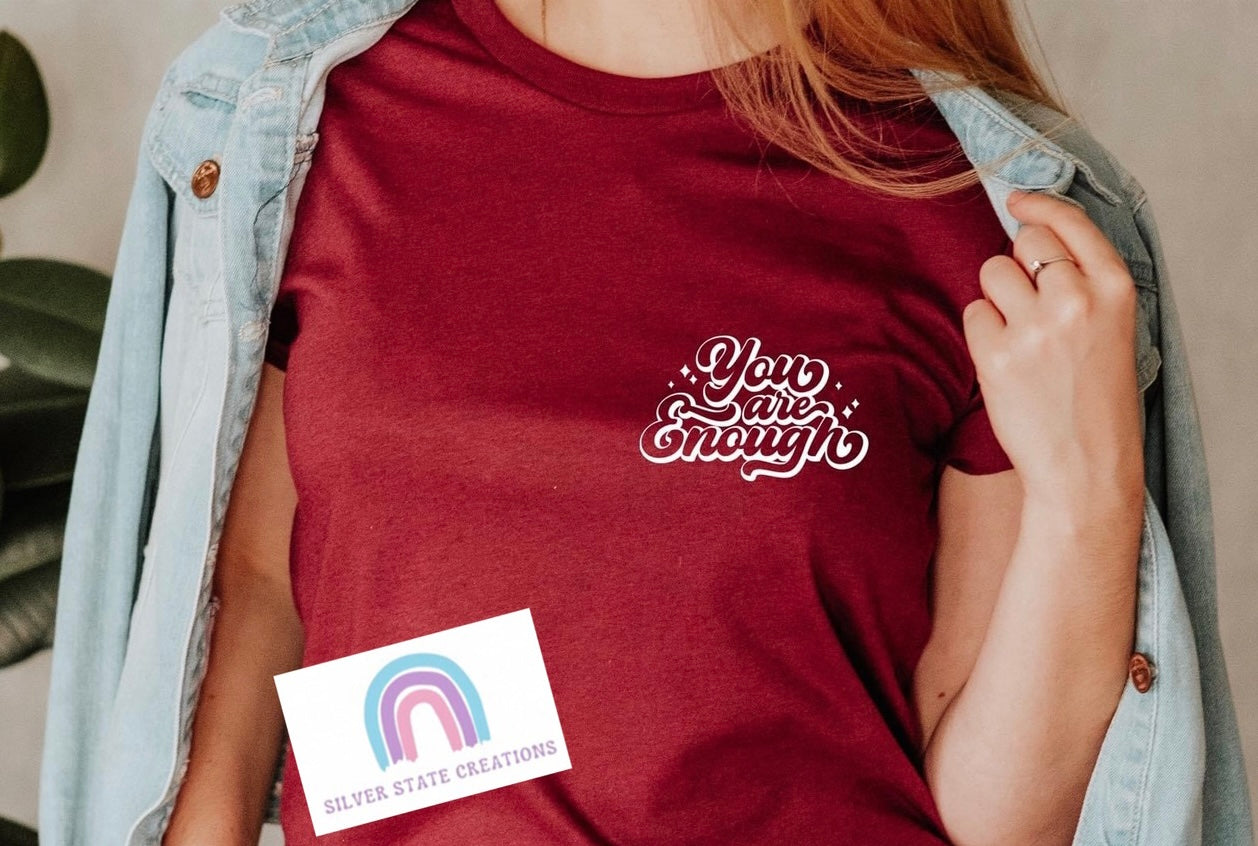 Pocket Designs: Inspirational/Mental Health - Black or White Ink