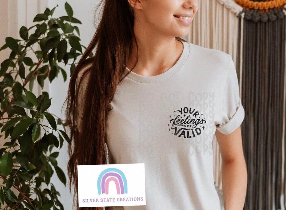 Pocket Designs: Inspirational/Mental Health - Black or White Ink