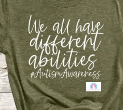 Different Abilities Autism Awareness