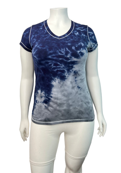 Ladies Slim Fit 2XL Vneck Tshirt