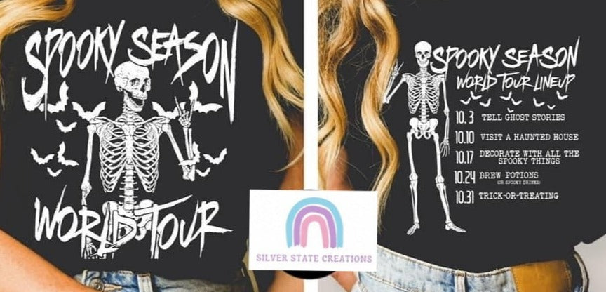 Spooky Season World Tour - Front and Back